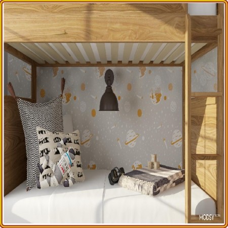 YC06 - 130 Low Bunk Bed :Giường 2 Tầng - Trên 1m / Dưới 1m